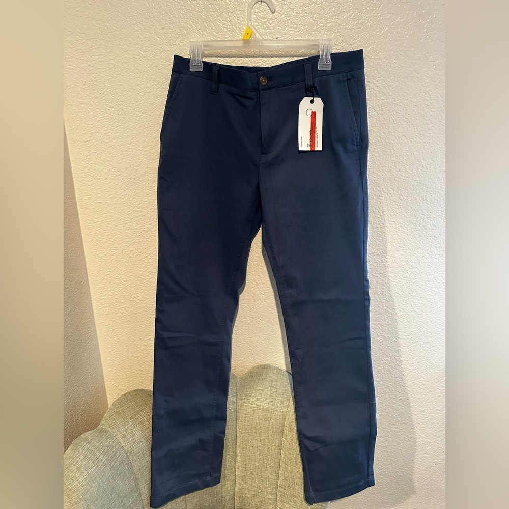 Men's Navy Chinos